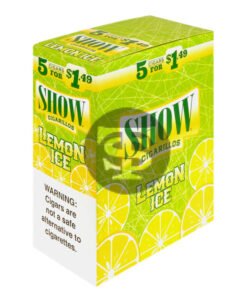 Show Cigarillos Lemon Ice 15 Pouches of 5, Pre-Priced $1.49