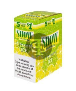 Show Cigarillos Lemon Ice Pre Priced 15 Pouches of 5