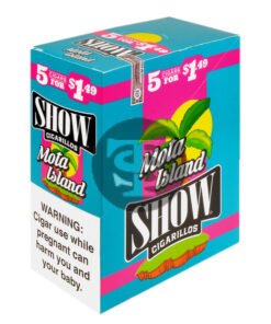 Show Cigarillos Mota Island 15 Pouches of 5, Pre-Priced $1.49