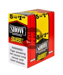 Show Cigarillos Sweet 15 Pouches of 5, Pre-Priced $1.49