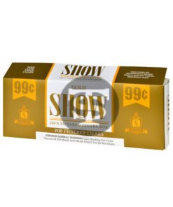 Show Gold 99c Filtered Cigars 10 Packs Of 20