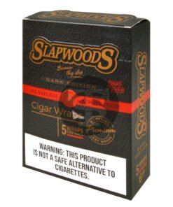 Slapwoods Dark Edition Cigar Wraps, 10 packs of 5