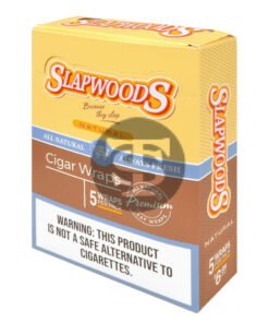 Slapwoods Natural Cigar Wraps, 10 packs of 5