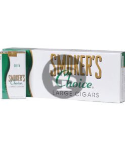Smoker's Choice Menthol Green Filtered Cigars 10 Packs of 20