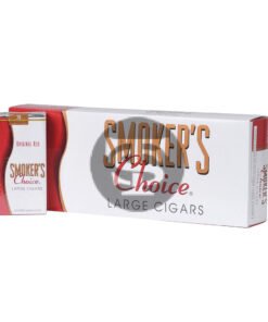 Smoker's Choice Original Red Filtered Cigars 10 Packs of 20