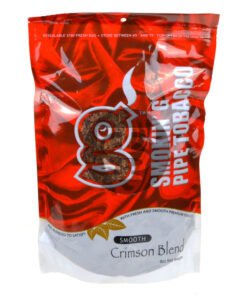 Smokin' G Pipe Tobacco Smooth Crimson Blend 8 oz. Bag