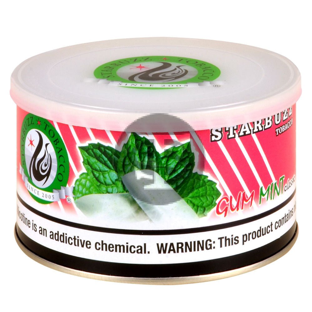 StarBuzz Classic Gum Mint Hookah Tobacco 250g 1 starbuzz classic gum mint hookah tobacco 250g 938