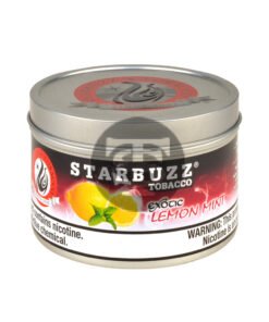 StarBuzz Exotic Lemon Mint Hookah Shisha 100g