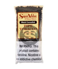 Super Value Pipe Tobacco Black Cavendish 12 oz. Bag