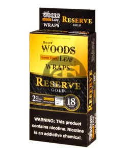 Sweet Woods Leaf Reserve Gold Wraps, 20 packs of 2