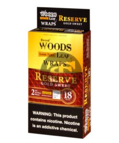 Sweet Woods Leaf Reserve Gold Sweet Wraps, 20 packs of 2