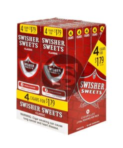 Swisher Sweets 4 Cigars Pre Priced $1.79 Regular