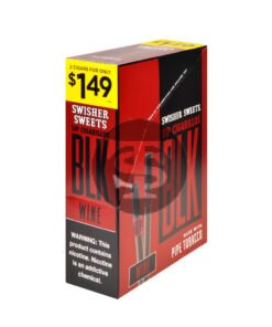 Swisher Sweets BLK Tip Cigarillos 2 for $1.49 Wine 15 pouches of 2
