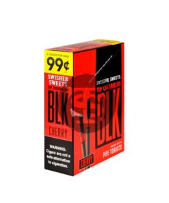 Swisher Sweets BLK Tip Cigarillos 2 for 99¢ Cherry 15 pouches of 2