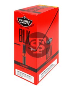 Swisher Sweets BLK Tip Cigarillos 20 packs of 1, Cherry