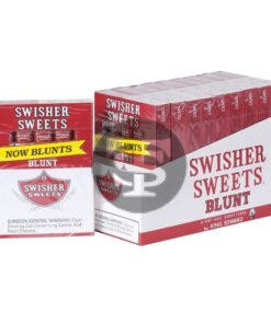 Swisher Sweets Blunt 10 Packs of 5 Cigars Regular