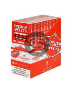 Swisher Sweets Cherry Tip Cigarillos 10 Packs of 5