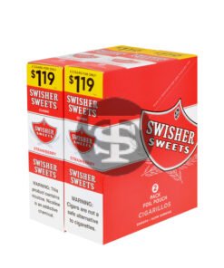 Swisher Sweets Cigarillos $1.19 Pre Priced 30 Packs of 2 Cigars Strawberry