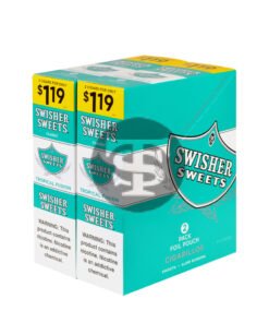Swisher Sweets Cigarillos $1.19 Pre Priced 30 Packs of 2 Cigars Tropical Fusion
