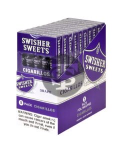 Swisher Sweets Cigarillos 10 Packs of 5 Grape