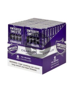 Swisher Sweets Cigarillos 20 Packs of 5 Grape