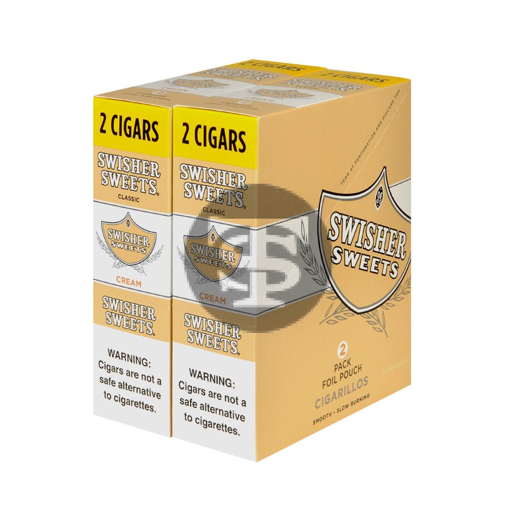 Swisher Sweets Cigarillos 30 Packs of 2 Cigars Cream 1 swisher sweets cigarillos 30 packs of 2 cigars cream 717 1