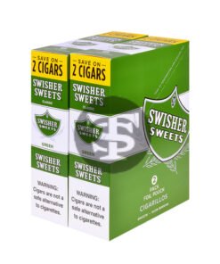 Swisher Sweets Cigarillos 30 Packs of 2 Cigars Green Sweet