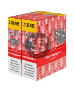 Swisher Sweets Cigarillos 30 Packs of 2 Cigars Peppermint