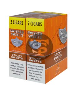 Swisher Sweets Cigarillos 30 Packs of 2 Cigars Sticky Sweets