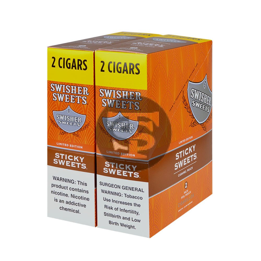 Swisher Sweets Sticky Sweets Cigarillos – 30 Packs of 2 1 Swisher Sweets Sticky Sweets Cigarillos – 30 Packs of 2