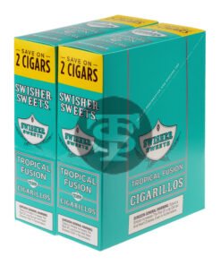 Swisher Sweets Cigarillos 30 Packs of 2 Cigars Tropical Fusion