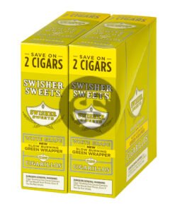 Swisher Sweets Cigarillos 30 Packs of 2 Cigars White Grape