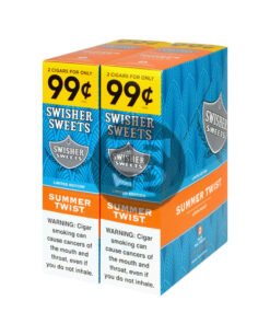 Swisher Sweets Cigarillos 99 Cent Pre Priced 30 Packs of 2 Cigars Summer Twist