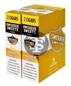 Swisher Sweets Cigarillos Save on 2, 30 Packs of 2 Cigars Gold