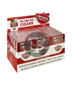 Swisher Sweets Filter Tip Cigars 18 Packs of 16 Regular Display