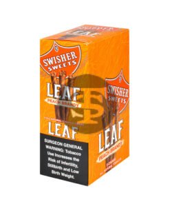 Swisher Sweets Leaf 10/3-ct Pack of 30 Peach Brandy