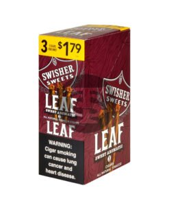 Swisher Sweets Leaf 3 for $1.79 Pack of 30 Sweet Aromatic