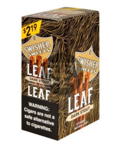 Swisher Sweets Leaf 3 for $2.19 Pack of 30 Dark Stout