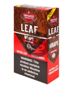 Swisher Sweets Leaf Wraps $2.49 Original, 10 packs of 3