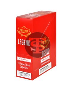 Swisher Sweets Legend Original Cigarillos, 15 pouches of 2