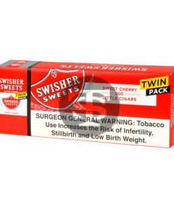 Swisher Sweets Little Cigars 100mm Twin Pack 5 Packs of 40 Cherry