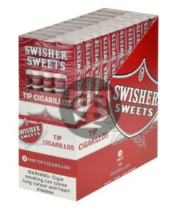Swisher Sweets Regular Tip Cigarillos 10 Packs of 5 Cigars