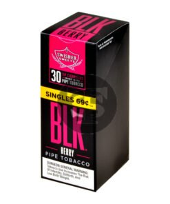 Swisher Sweets Tip Cigarillos BLK Pre Priced 69c Pack of 30 Cigars Berry