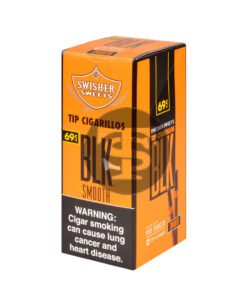 Swisher Sweets Tip Cigarillos BLK Pre Priced 69c Pack of 30 Cigars Smooth