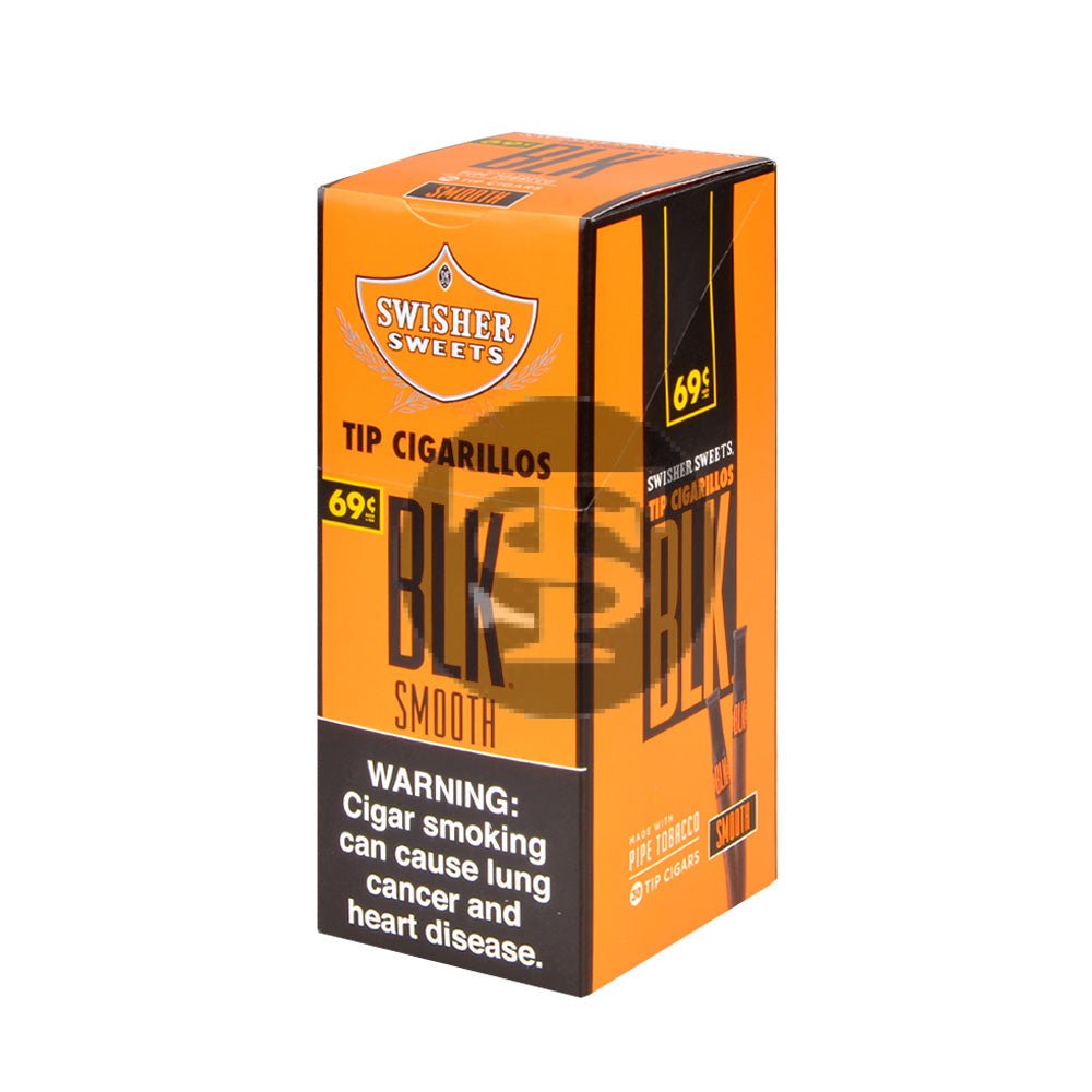 Swisher Sweets Tip Cigarillos BLK Pre Priced 69c Pack of 30 Cigars Smooth 1 swisher sweets tip cigarillos blk pre priced 69c pack of 30 cigars smooth 732