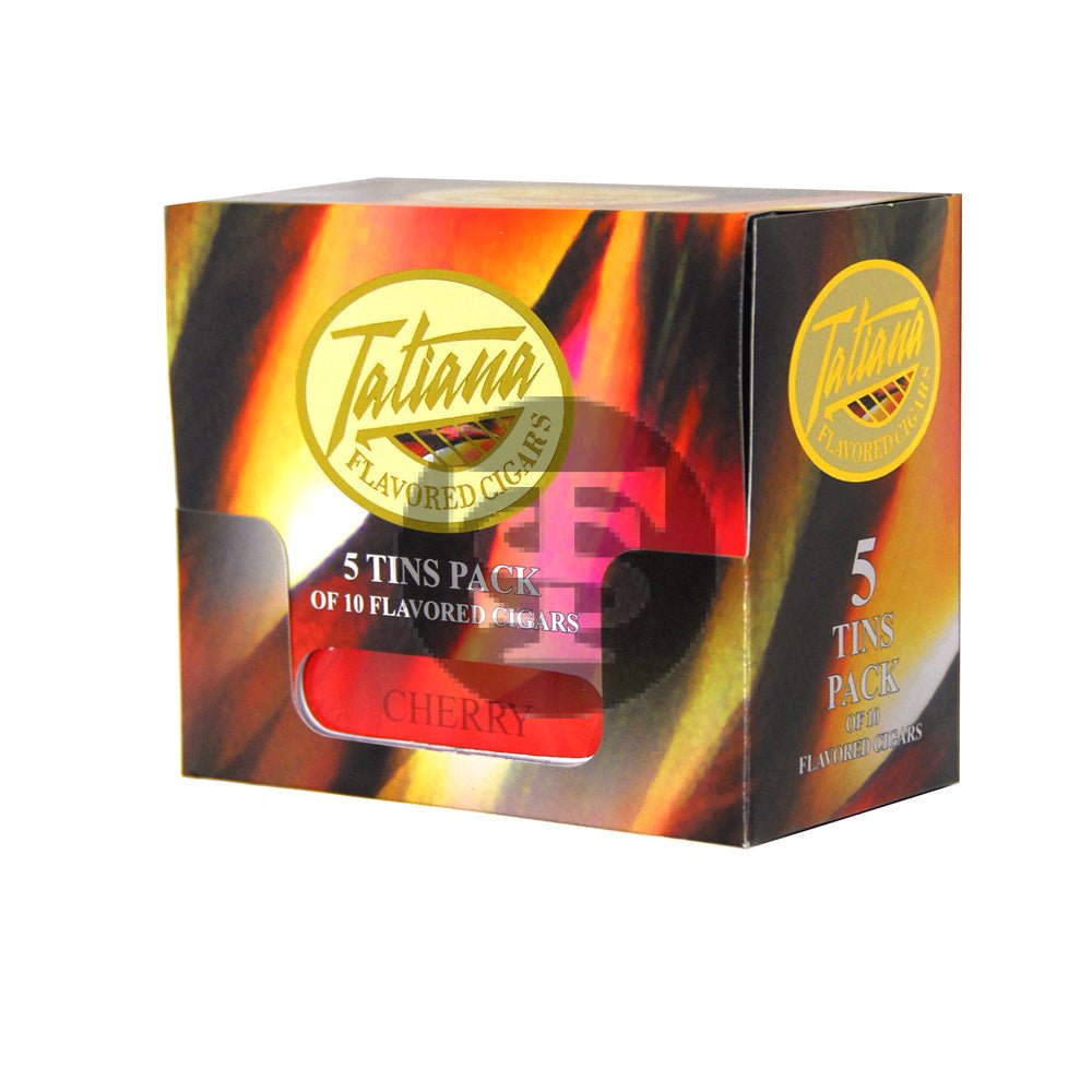 Tatiana Miniatures Cherry Cigars 5 Packs of 10 1 tatiana miniatures cherry cigars 5 packs of 10 540