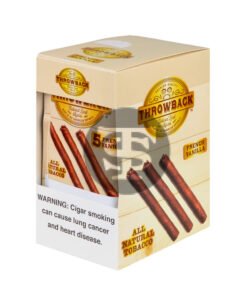Throwback French Vanilla Cigars, 8 packs of 5