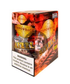 Throwback Sizzle Cigars, 8 packs of 5