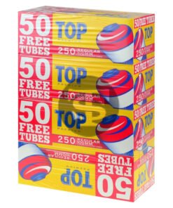 Top Premium Filter Tubes 100 mm Regular (Full Flavor) 4 Cartons of 250