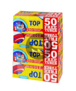 Top Premium Filter Tubes King Size Regular (Full Flavor) 4 Cartons of 250